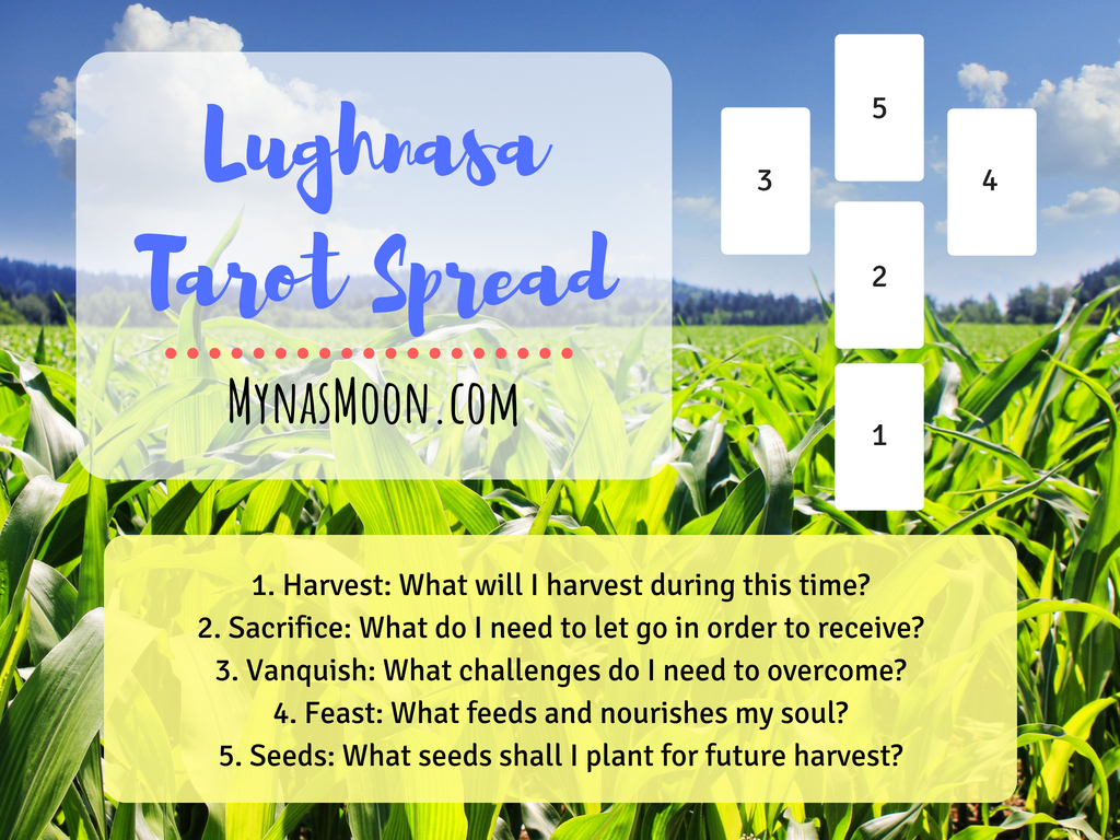 Lughnasa tarot spread